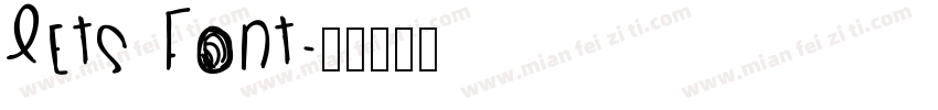 LETS font字体转换
